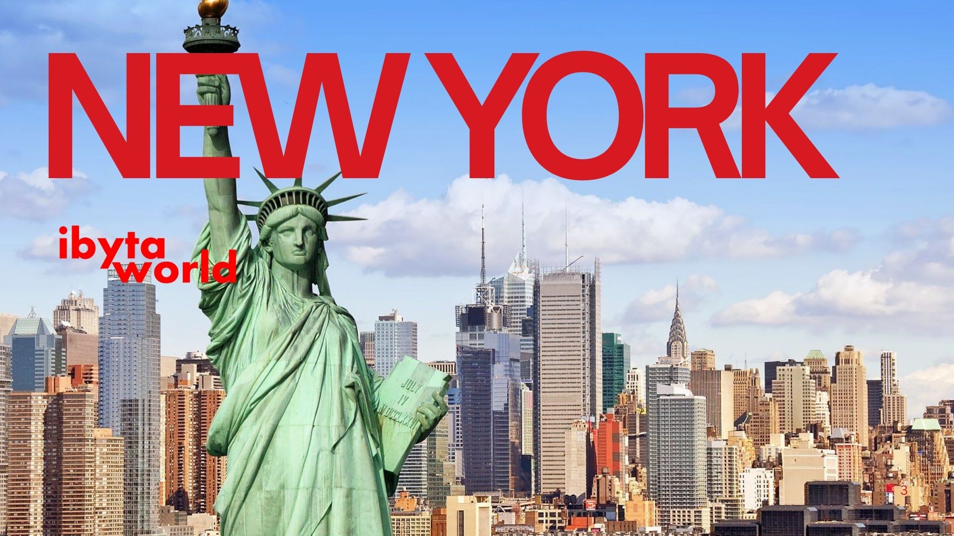 New York — Statue of Liberty and skyline